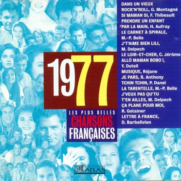 Les Plus Belles Chansons françaises : 1977 by Various Artists - album cover