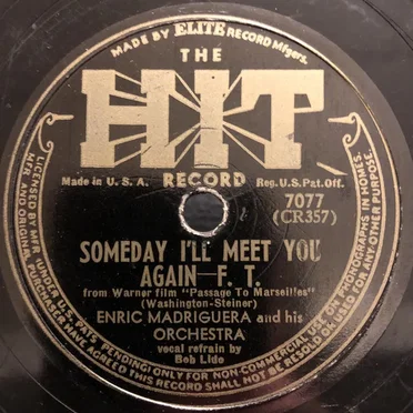 Someday I'll Meet You Again / I Love You