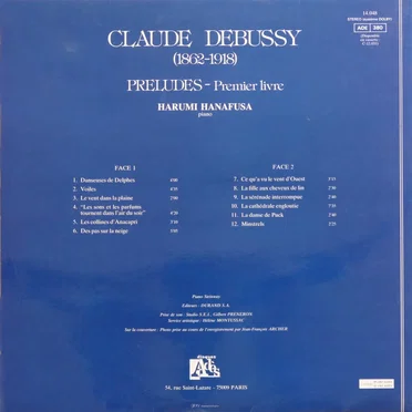 12 Préludes. Premier livre