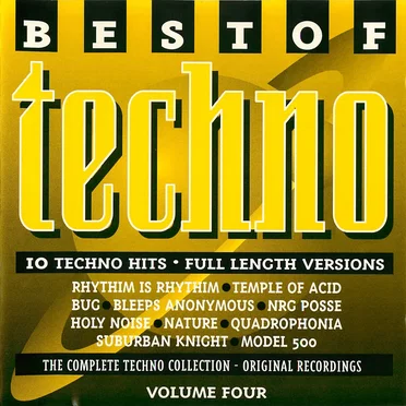Best of Techno, Volume 4 by Various Artists - album cover