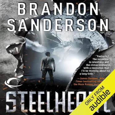 Steelheart by Brandon Sanderson - album cover
