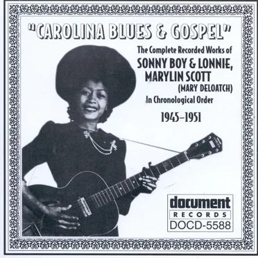 Carolina Blues & Gospel: 1945-1951 by Various Artists - album cover