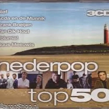 Nederpop top 50 by Various Artists - album cover
