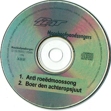 Anti roeëdmoossong / Boer den achteropsjuut