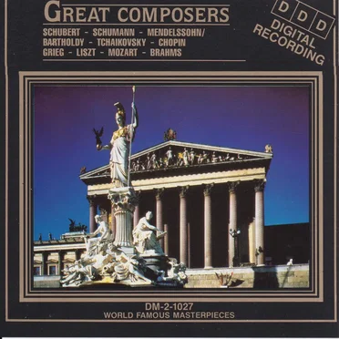 The Great Composers by Various Artists - album cover