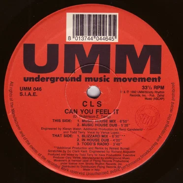 Can You Feel It by CLS - album cover