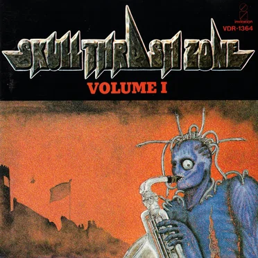 SKULL THRASH ZONE VOLUME 1 by Various Artists - album cover