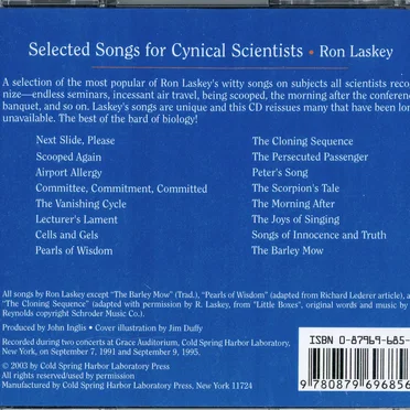 Selected Songs for Cynical Scientists