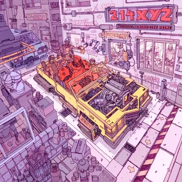 214XYZ – Nightfall in Robo‐City Prime