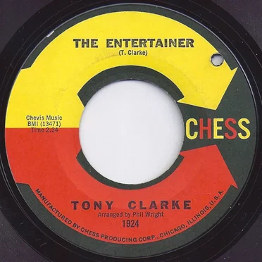 The Entertainer by Tony Clarke - album cover