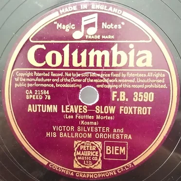 Autumn Leaves / Whisper While You Waltz
