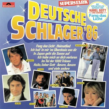Deutsche Schlager ’86 by Various Artists - album cover