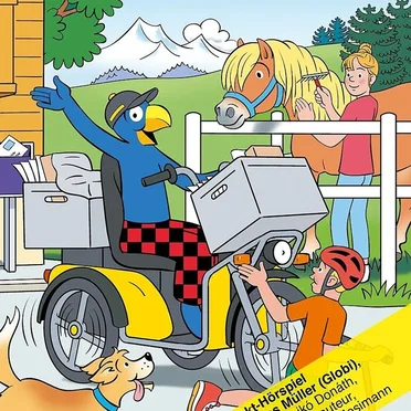 Globis neue Abenteuer bei der Post by Globi - album cover