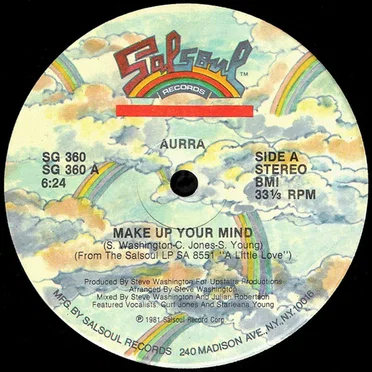 Make Up Your Mind by Aurra - album cover