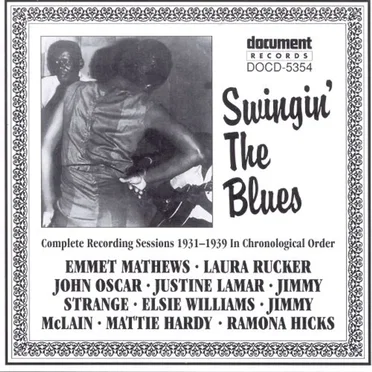Swingin' the Blues (1931-1939) by Various Artists - album cover
