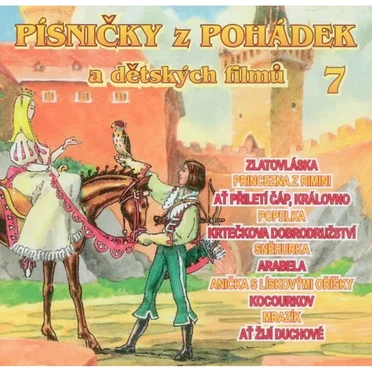 Písničky z pohádek a dětských filmů 7 by Various Artists - album cover