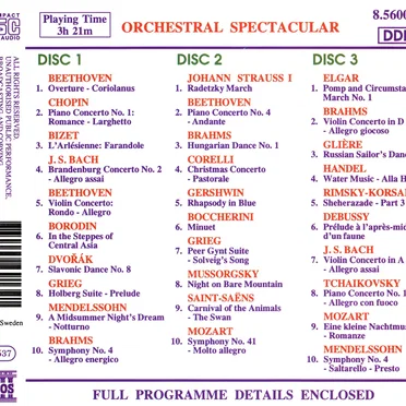 The Naxos Collection: Orchestral Spectacular by Various Artists - album cover