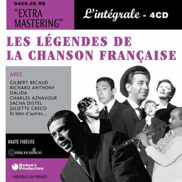 Les Légendes de la chanson française - L'Intégrale by Various Artists - album cover