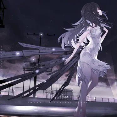 [moon.]a longing alone