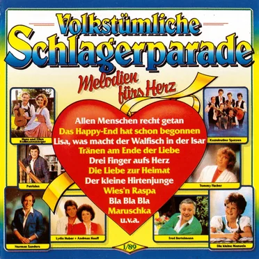 Volkstümliche Schlagerparade 1/89 by Various Artists - album cover
