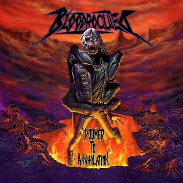 Doomed to Annihilation by Bloodrocuted - album cover