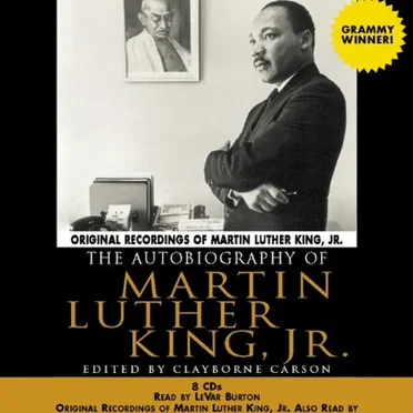 The Autobiography of Martin Luther King, Jr. by Clayborne Carson - album cover