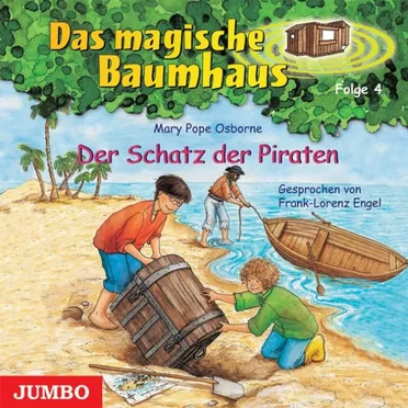 Das magische Baumhaus, Folge 4: Der Schatz der Piraten by Mary Pope Osborne - album cover