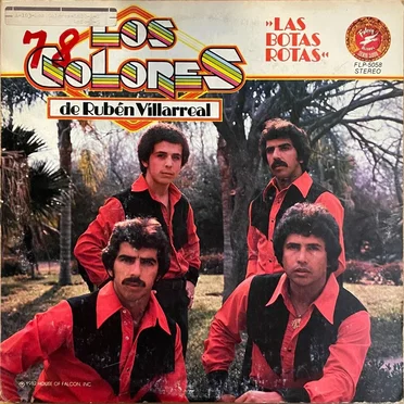 Las botas rotas by Los Colores de Rubén Villarreal - album cover