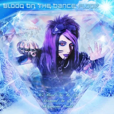 It's Hard to Be a Diamond in a Rhinestone World by Blood on the Dance Floor - album cover
