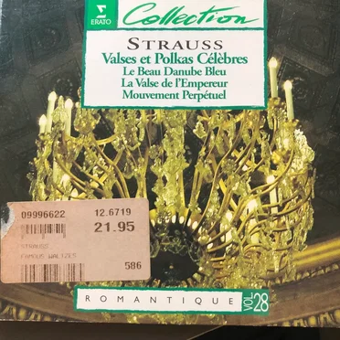Valses et polkas célèbres by Various Artists - album cover