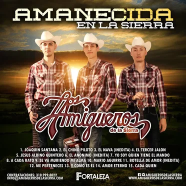 Amanecida en la sierra by Los Amigueros de la Sierra - album cover