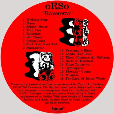 Rovereto by Orso - album cover