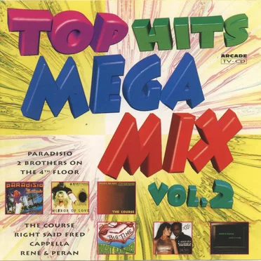 Top Hits Mega Mix, Vol. 2 by Various Artists - album cover