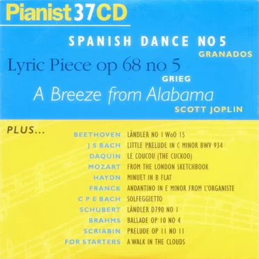 Pianist 37CD by Various Artists - album cover