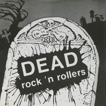 Dead Rock 'n Rollers by Detention - album cover