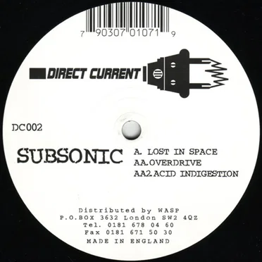 Lost In Space by Subsonic - album cover