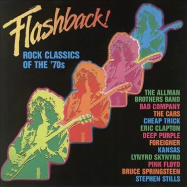 Flashback! Rock Classics of the ’70s by Various Artists - album cover