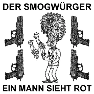 Ein Mann sieht rot