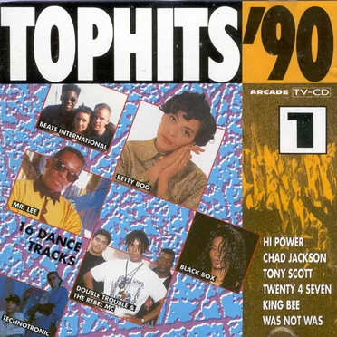 Top Hits '90 Volume 1 by Various Artists - album cover