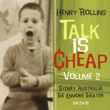 Talk Is Cheap, Volume 2 by Henry Rollins - album cover