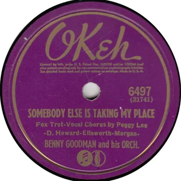 Somebody Else Is Taking My Place / That Did It, Marie