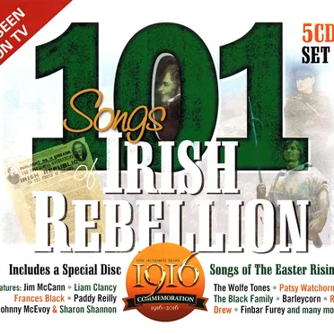 101 Songs of Irish Rebellion by Various Artists - album cover