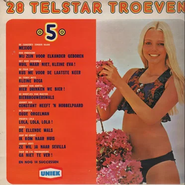 28 Telstar troeven, 5 by Various Artists - album cover