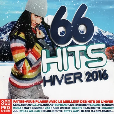 66 Hits Hiver 2016 by Various Artists - album cover