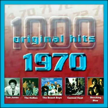 1000 Original Hits: 1970 by Various Artists - album cover