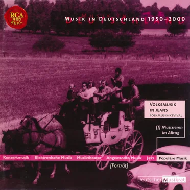 Musik in Deutschland 1950-2000: Volksmusik in Jeans, Folkmusik-Revival by Various Artists - album cover