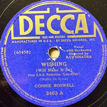 Wishing (Will Make It So) / You've Got Me Crying Again