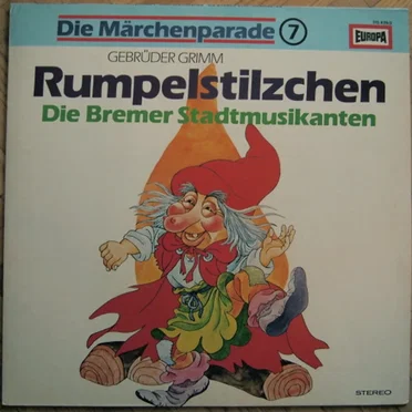 Die Märchenbox 7: Rumpelstilzchen / Die Bremer Stadtmusikanten by Gebrüder Grimm - album cover