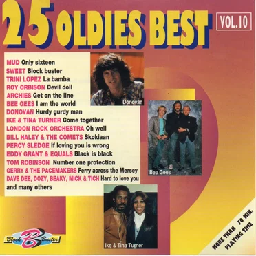 25 Oldies Best, Vol. 10 by Various Artists - album cover