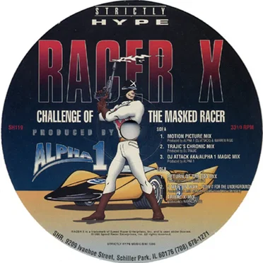 Racer X - Challenge of the Masked Racer by Alpha Team - album cover